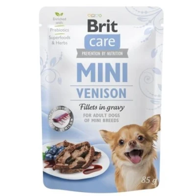 купити Brit Care Mini Venison Пауч філе дичини в соусі для собак 85 гр в Одеси