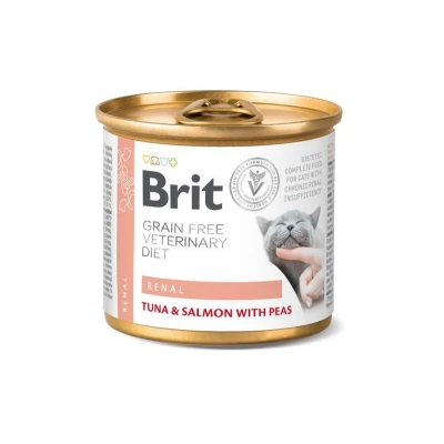 купити Brit Veterinary Diets Renal лікувальні консерви для кішок з хронічною нирковою недостатністю в Одеси