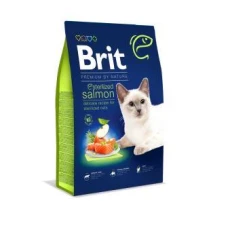 Brit Premium by Nature Cat Sterilized Salmon с лососем