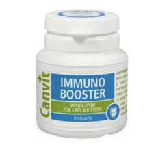 Canvit (Канвіт) Immuno Booster Кормова добавка для підтримки імунітету з L-лізином та куркуміном для котів та кошенят.