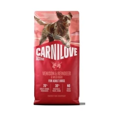 Carnilove DOG Active Adult Venison & Reindeer & Wild Boar Карнілав Актив сухий корм з Олениною і диким кабаном для дорослих активних cобак Carnilove DOG Active Adult Venison & Reindeer & Wild Boar Карнілав Актив сухий корм з Олениною і диким кабаном для дорослих активних cобак