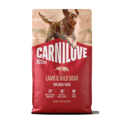 купити Carnilove DOG Active Adult Lamb & Wild Boar Карнілав Актив сухий корм з Ягням і диким кабаном для дорослих собак в Одеси
