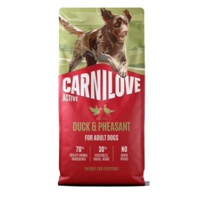 купити Carnilove DOG Active Adult Duck & Pheasant Карнілав Актив сухий корм з Качкою і фазаном для дорослих собак в Одеси
