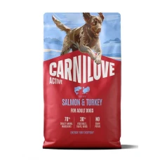Carnilove DOG Active Adult Salmon & Turkey Карнілав Актив сухий корм з Лососем та індичкою для дорослих cобак Carnilove DOG Active Adult Salmon & Turkey Карнілав Актив сухий корм з Лососем та індичкою для дорослих cобак