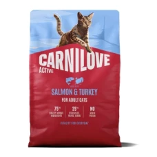 Carnilove CAT Active Adult Salmon & Turkey Карнілав Актив сухий корм з Лососем та індичкою для дорослих котів Carnilove CAT Active Adult Salmon & Turkey Карнілав Актив сухий корм з Лососем та індичкою для дорослих котів