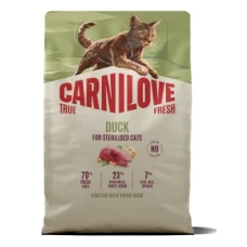 Carnilove CAT True Fresh Sterilised Duck Карнілав Тру Фреш сухий корм з Качкою для стерилізованих котів