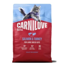 Carnilove CAT Active Large Breed Salmon & Turkey Карнілав Актив сухий корм з Лососем та індичкою для котів великих порід Carnilove CAT Active Large Breed Salmon & Turkey Карнілав Актив сухий корм з Лососем та індичкою для котів великих порід
