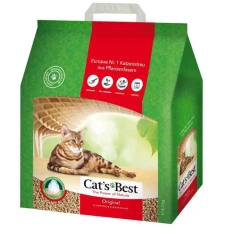 Cat's Best ( Кетс Бест) ORIGINAL Деревний пластівчатий наповнювач, що комкується для котячого туалету