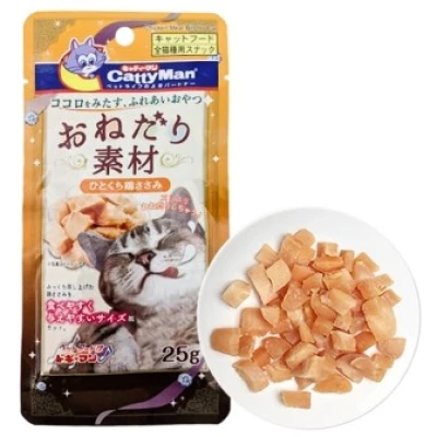 купити CattyMan Chicken Meat КЕТТІМЕН КУРКА шматочки філе ласощі для котів в Одеси