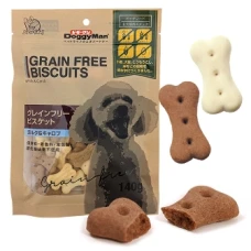 DoggyMan Biscuits Milk Carob ДОГГІМЕН БІСКВІТ МОЛОКО КЕРОБ беззернове печиво, ласощі для собак