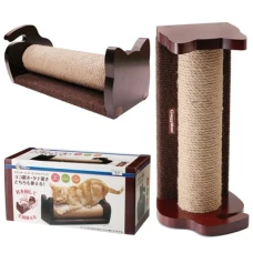 CattyMan Scratching Rolling Post КЕТТІМЕН СТОВПЧИК З КАРКАСОМ кігтеточка для котів