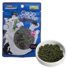 CattyMan Hairball Care Bonito&Tuna Bits КЕТТІМЕН РИБА ВИВЕДЕННЯ ШЕРСТІ шматочки макрель тунець функціональні ласощі для котів
