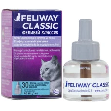 Ceva (Сева) Feliway Classic (змінний блок) засіб для зняття стресу і корекції поведінки у кішок, 48 мл