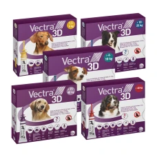 Ceva Vectra 3D (Вектра 3D) Краплі від бліх, вошей, комарів та кліщів для собак, 1 піпетка