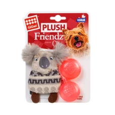 GiGwi Plush Friendz Іграшка для собак Коала з пищалкою, текстиль, 10 см