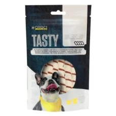 CROCI TASTY лакомство для собак «Крученый стик» утка с треской, 80г