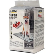 Пелюшки CROCI Super Nappy з принтом газета для собак 57*54 см