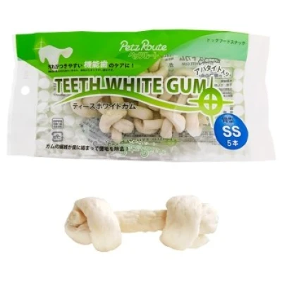 купити DoggyMan Petz Route Teeth White Gum ПЕТС РУТ КІСТКА ДЛЯ ЧИЩЕННЯ ЗУБІВ жувальні ласощі для собак в Одеси