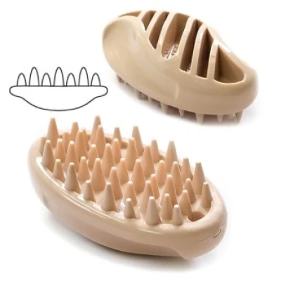 купити DoggyMan Rubber Brush Mini ДОГГІМЕН СИЛІКОНОВА ЩІТКА для собак і котів в Одеси