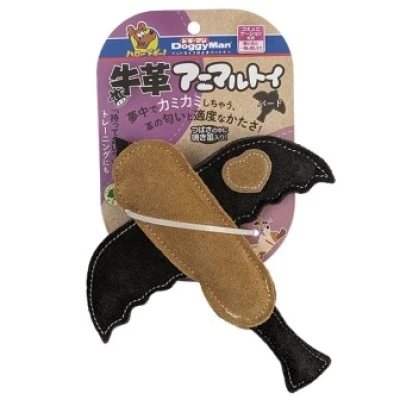 купити DoggyMan Leather Bird ДОГГІМЕН ПТАШКА ШКІРЯНА жувальна іграшка з пищалкою для собак в Одеси