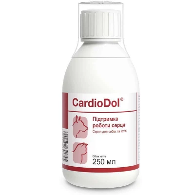 купити Dolfos (Дольфос) CardioDol (Кардіодол сироп) вітамінна добавка для собак та котів 250 мл в Одеси