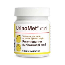 Dolfos (Долфос) UrinoMet MINI Уріномет Таблетки для кішок і дрібних собак з проблемами сечостатевої системи
