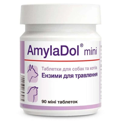 купити Dolfos (Долфос) AmylaDol MINI Вітамінно-мінеральний комплекс для собак малих порід і кішок при порушенні травлення в Одеси
