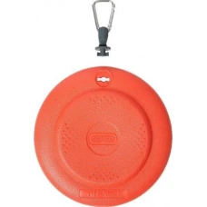Dexas Off Leash Frisbee Flyer Іграшка Літаюча тарілка Флаєр з карабіном