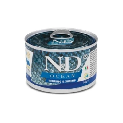 купить Farmina N&D Ocean Herring & Shrimp Adult Mini - Беззерновой влажный корм с сельдью, треской, тунцом и креветкой для взрослых собак малых пород в Одессы