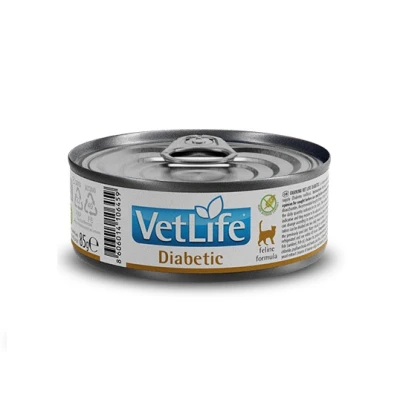купити Farmina Vet Life CAT Diabetic вологий корм-дієта для контролю рівня глюкози в крові при цукровому діабеті в Одеси