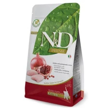 Farmina Cat N&D PRIME CHICKEN & POMEGRANATE Grain Free KITTEN - Фарміна Беззерновий сухий корм з куркою та гранатом для кошенят, вагітних та годуючих кішок