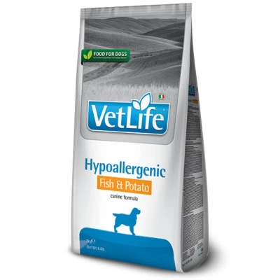 купити Farmina Vet Life DOG Hypoallergenic Fish & Potato сухий корм-дієта з рибою та картоплею для собак з харчовою алергією в Одеси