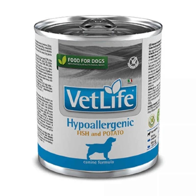 купити Farmina Vet Life DOG Hypoallergenic Fish & Potato вологий корм-дієта при харчовій алергії в Одеси