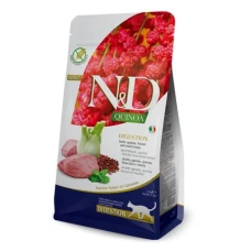 Farmina Cat N&D QUINOA DIGESTION LAMB & FENNEL Grain Free ADULT - Фарміна Беззерновий сухий корм з ягням, кіноа та фенхелем для дорослих котів з порушенннями травлення