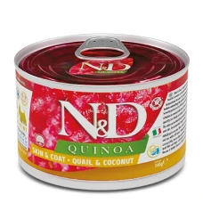 Farmina Dog WET N&D QUINOA SKIN&COAT QUAIL & COCONUT ADULT MINI - Фарміна Вологий корм з перепілкою, кіноа та кокосом для дорослих собак при харчовій алергії