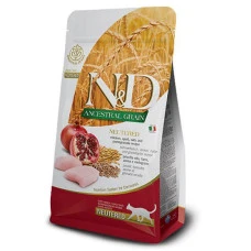Farmina Cat N&D CHICKEN & POMEGRANATE Low Grain NEUTERED ADULT - Фарміна Низькозерновий сухий корм із куркою та гранатом для дорослих стерилізованих котів
