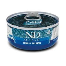 Farmina N&D Grain Free OCEAN TUNA AND SALMON корм для котів беззерновий, тунець, лосось
