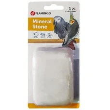 Flamingo Mineral Stone ФЛАМІНГО мінеральний камінь із вітамінами для птахів, 6х9.2х3см