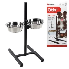 lamingo Otis+ H-Stand S+ миски на штативі для собак, 2х1.5л