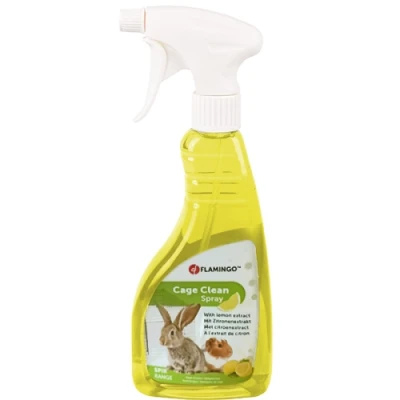 купити Flamingo Clean Spray Lemon ФЛАМІНГО КЛІН СПРЕЙ ЛИМОН для очищення кліток гризунів в Одеси