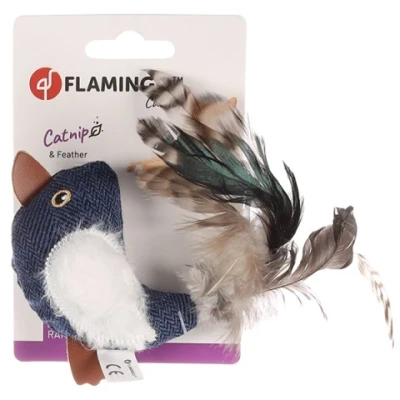 купити Flamingo Jeany Bird ФЛАМІНГО ДЖИНІ ПТАШКА м’яка іграшка з котячою м’ятою для котів в Одеси