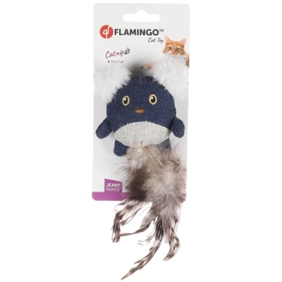 купити Flamingo Jeany Mouse ФЛАМІНГО ДЖИНІ МИША м’яка іграшка з пір’ям і котячою м’ятою для котів в Одеси