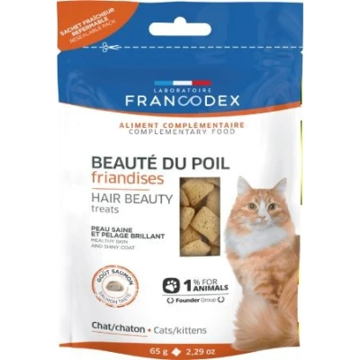 купити LABORATOIRE FRANCODEX HAIR BEAUTY TREATS CATS/KITTENS Ласощі для шкіри та шерсті котів і кошенят в Одеси