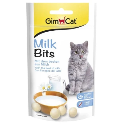 купити GimCat Milk Bits Вітамінізовані ласощі з молоком для кішок в Одеси