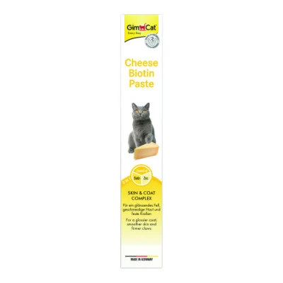купити GimCat Paste Cheese Biotin Paste вітамінна паста cирна з біотином в Одеси