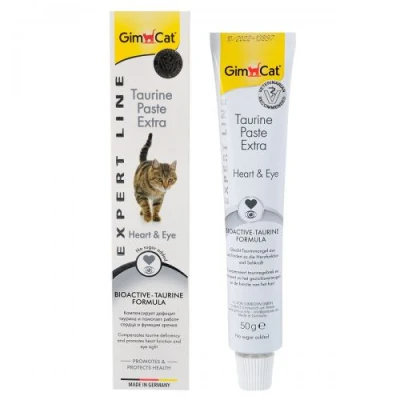 купити GimCat Paste Expert Line Taurine Extra вітамінна паста для котів, підтримка серця та зору в Одеси