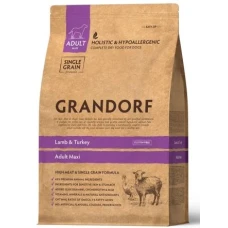 Grandorf Lamb and Turkey with Rice Large Breed - Ягня з індичкою та рисом для дорослих собак великих порід