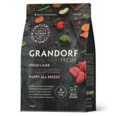 Grandorf FRESH LAMB & SWEET POTATO PUPPY - Сухий корм для цуценят всіх порід з ягням та бататом