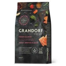 Grandorf FRESH SALMON & SWEET POTATO ADULT DOG MEDIUM & MAXI - Сухий корм для дорослих собак середніх та великих порід з лососем та бататом