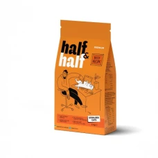 Half&Half сухий корм для стерилізованих котів, з яловичиною